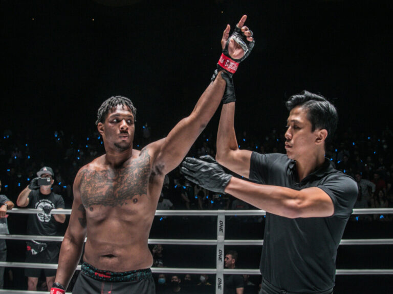 Lawrence Phillips wins his debut at ONE Championship Fight Night 7.