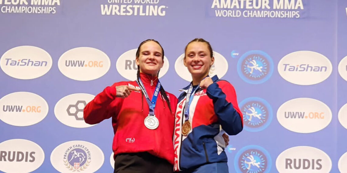 Natalie Kutzli World Champion UWW Amateur MMA in Novi Sad, Serbia October 19, 2025