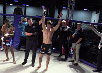 Westin Wilson Keeps the BMF Belt With First-Round Triangle Choke of Jeremie Holloway at CFC Carolina Clash